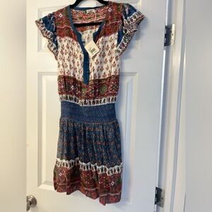 Faherty Bemini Dress, new with tags size small